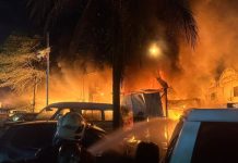 ஷா ஆலாம் பட்டறையில் பயங்கர தீ விபத்து: 37 கார்கள், 7 பைக் எரிந்து சேதம்