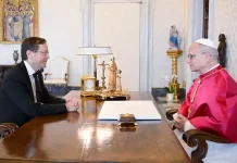 14-ம் போப் லியோவுடன் இஸ்ரேல் ஜனாதிபதி நேரில் சந்திப்பு