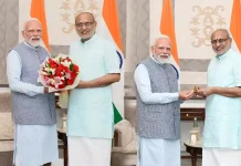 துணை ஜனாதிபதி சி.பி.ராதாகிருஷ்ணனுடன் பிரதமர் மோடி சந்திப்பு