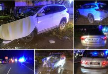 மூன்று வாகனங்கள் மோதி விபத்து, பெண் உயிரிழப்பு , நால்வர் காயம்