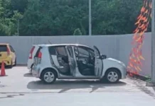 Mayat lelaki ditemui dalam kereta
