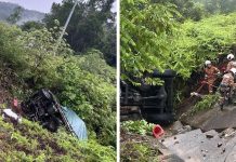 பள்ளத்தில் விழுந்த ராணுவ லோரி: வீரர் பலி