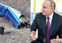 38 பேர் உயிரிழந்த அஜர்பைஜான் விமான விபத்துக்கு ரஷியா தான் காரணம் – ஒப்புக்கொண்ட புதின்!
