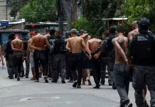 பிரேசில்: போதை பொருள் கும்பலுக்கு எதிரான நடவடிக்கையில் 64 பேர் பலி