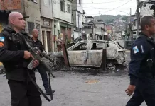 போதை பொருள் கும்பலுக்கு எதிரான வேட்டை; பிரேசிலில் 132 பேர் பலி