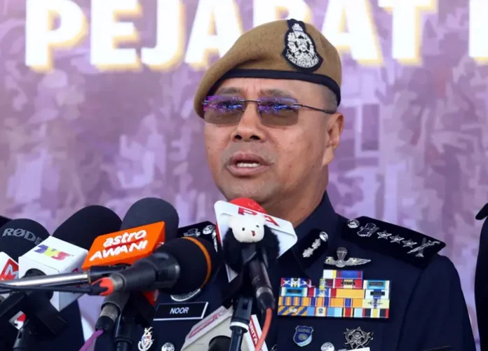 Perak police Chief Datuk Noor Hisam Nordin