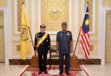 மலேசிய ஆகாயப்படையின் முன்னாள் தளபதியை சந்தித்தார் பேரரசர்