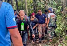 காட்டில் ஆறு நாட்களுக்கு முன்னர் காணாமல் போன நபர் பாதுகாப்பாக மீட்கப்பட்டார்