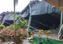 கோலா லங்காட்டில் பலத்த புயல் தாக்குதல்: கம்போங் மேடான், சிஜாங்க்காங் பகுதியில் வீடுகள், உள்ளூர் மண்டபம் சேதம் – மக்கள் அச்சம்