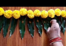 நிலை வாசப்படியில் வேப்பிலை,மா இலை!