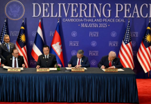 அன்வார் – டிரம்ப் முன்னிலையில் தாய்லாந்து – கம்போடீயா புரிந்துணர்வு உடன்படிக்கை