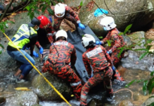 பத்து குராவ் அருகே மோட்டார் சைக்கிள் ஓடையில் விழுந்து இறந்த ஆடவர்