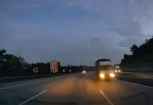 கைது நடவடிக்கையில் இருந்து தப்பிக்க 150 கி.மீட்டர் போக்குவரத்திற்கு எதிராக லோரியை செலுத்திய ஓட்டுநர்