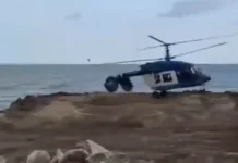 ரஷியாவில் சோகம்: ஹெலிகாப்டர் விழுந்து நொறுங்கி 5 பேர் பலி