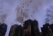 ஹாங்காங் தீ விபத்து; பலி எண்ணிக்கை 128 ஆக உயர்வு