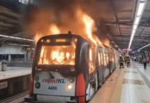Rapid KL ரயிலில் தீ விபத்து எதுவும் இல்லை; வைரலான வீடியோ பொய்யானது – பிரசாரனா