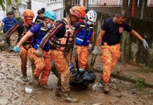 பிலிப்பைன்சை தாக்கிய கல்மய்கி சூறாவளி — 66 பேர் பலி, 2 இலட்சம் பேர் வெளியேற்றம்