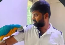 ரூ. 2.5 லட்சம் மதிப்புள்ள கிளியை காப்பாற்ற முயன்ற தொழிலதிபருக்கு நேர்ந்த சோகம்