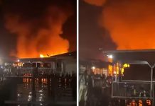 தீயில் பற்றி எரிந்த வீடுகள்; உயிரைக் காக்கக் கடலுக்குள் குதித்த மக்கள்! – தவாவில் பெரும் சோகம்