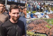 மெஸ்ஸியின் வருகை 20 நிமிடங்களே! ஆத்திரமடைந்த ரசிகர்கள் சால்ட் லேக் விளையாட்டரங்கைச் சூறையாடினர்