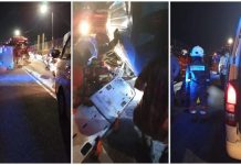 7 பெண் தொழிலாளர்களோடு பயணித்த ஒரு தொழிற்சாலை வேன் கவிழ்ந்து விபத்துக்குள்ளானதில் ஒருவர் மரணம் எழுவர் படுகாயம்
