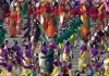 வந்தே மாதர பாடலின் 150-ம் ஆண்டு கொண்டாட்டம்; 2,500 கலைஞர்கள் கலாசார நடனம் ஆடி அசத்தல்