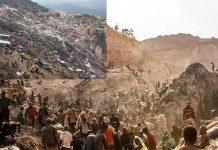 காங்கோ: கனிம சுரங்கம் இடிந்து விபத்து – 200 பேர் பலி