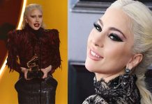 கிராமி விருது வென்ற பாப் பாடகி லேடி காகா