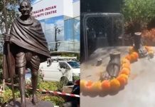 ஆஸ்திரேலியாவில் அதிர்ச்சி சம்பவம்: மகாத்மா காந்தி சிலை திருட்டு