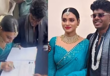 எழுத்தாளரை கரம்பிடித்த ராப் பாடகர் வேடன்