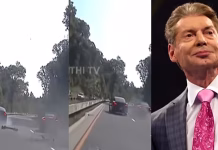 விபத்தில் சிக்கிய மல்யுத்த பிரபலம் – பதறவைக்கும் வீடியோ