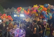 தைப்பூசத்தின் போது பலூன் வெடித்ததில் இரண்டு MBPP அதிகாரிகள் காயம்