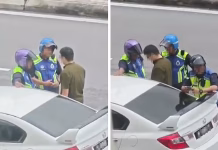 ஓட்டுநரிடம் அதிகாரிகள் லஞ்சம் வாங்கியதாகக் கூறப்படுவதை மறுக்கும் செராஸ் காவல்துறை