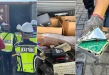 போர்ட் கிள்ளானில் 37 டன்களுக்கும் அதிகமான மின்னணு கழிவுகளை பறிமுதல் செய்த AKPS