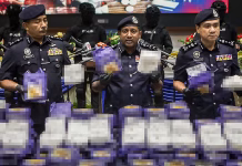 பெர்லிஸ் சோதனைகளில் 25.5 மில்லியன் போதைப்பொருள் பறிமுதல் செய்யப்பட்டதோடு ஐவர் கைது