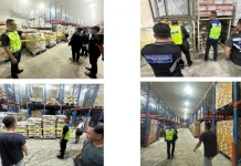 டொங்கோங்கான் அதிரடி சோதனை: 550 டன்னுக்கும் அதிகமான உறைந்த இறைச்சி பறிமுதல்