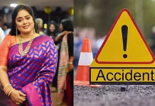 கார் விபத்தில் டிரைவர் பலி.. காயமின்றி உயிர் தப்பிய நடிகை