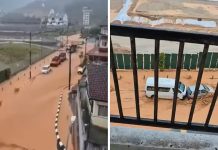 கேமரன் ஹைலண்ட்ஸில் கனமழையால் திடீர் வெள்ளப்பெருக்கு