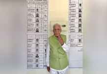 99 வயதில் வாக்களித்த டாக்டர் ஹண்டே: பிரதமர் மோடி பாராட்டு