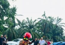 சுங்கை பெசாரில் கார் கவிழ்ந்து விபத்து: ஓட்டுநர் பலி! பெண் மற்றும் சிறுமி படுகாயம்