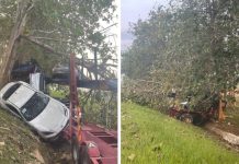 ஜாசின் நெடுஞ்சாலை விபத்தில் உயிர் தப்பிய டிரெய்லர் ஓட்டுநர், சாலையைக் கடக்க முயன்றபோது உயிரிழந்த சோகம்