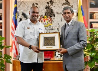 மலேசியா – இந்தியா உறவை மேலும் பலப்படுத்த மனிதவள அமைச்சர் ரமணன் உறுதி