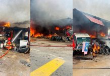வெல்டிங் பட்டறையும் லோரியும் தீயில் அழிந்தது; ஷா ஆலமில் சம்பவம்