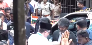 இந்திய யூனியன் முஸ்லிம் லீக் தலைவரை சந்தித்த முதல்-அமைச்சர் விஜய்