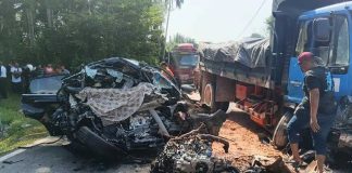புதிய கார் வாங்கிய அன்றே விபத்து; 6 பேர் பலி