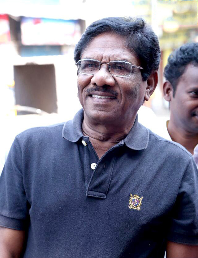Director Bharathiraja at Salim Movie Audio Launch