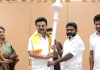 வி.சி.க.வில் இருந்து விலகிய முன்னாள் எம்.எல்.ஏ. பனையூர் பாபு தி.மு.க.வில் இணைந்தார்