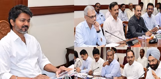 25 மாநகராட்சிகளிலும் 24 மணி நேரமும் தடையற்ற குடிநீர் – அதிகாரிகளுக்கு முதல்-அமைச்சர் விஜய் அறிவுறுத்தல்
