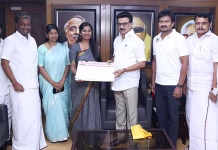 காங்கிரஸ் தேசிய இளைஞரணி செயலாளர் ஸ்ரீநிதி தி.மு.க.வில் இணைந்தார்