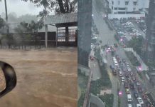 கோலாலம்பூரில் வெளுத்து வாங்கிய கனமழை: முக்கியச் சாலைகளில் திடீர் வெள்ளம் – மாலையில் நிலைகுத்திய போக்குவரத்து!